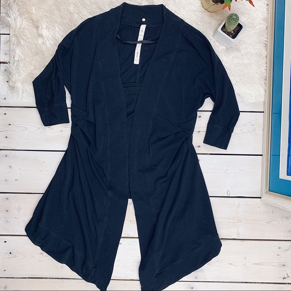 lululemon athletica Sweaters - lululemon athletica | Black Cardigan Wrap